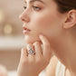 Charming Adjustable Vintage Peacock Ring