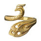 Charming Adjustable Vintage Peacock Ring