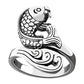 Charming Adjustable Vintage Peacock Ring