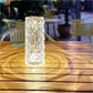 Summer Hot Sale-Touching Control Rose Crystal Lamp