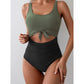 Women's Cut-Out One-Piece Swimsuit