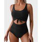 Women's Cut-Out One-Piece Swimsuit