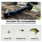 Magnetic Fly Threader for Easy Tippet Rigging