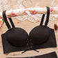 Detachable-Strap Non-Mark Gathering Bra