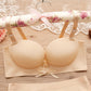 Detachable-Strap Non-Mark Gathering Bra