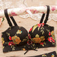 Detachable-Strap Non-Mark Gathering Bra