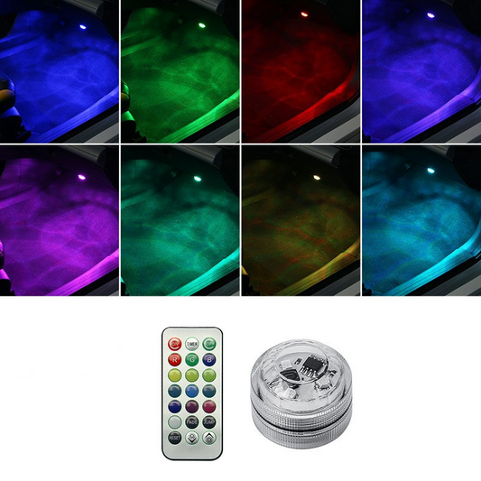 Wireless LED Ambient Lights for Car Interior