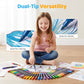 24 Colors Dual-Tip Glitter Marker Set