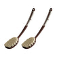 Ergonomic body brush with a long handle