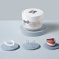All-in-One Retainer Storage Case — Soaking Compartment, Built-in Mirror & Cleaning Tools