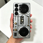 3D Cassette Tape Design Protective Cover