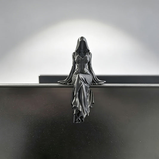 Gothic Elegance Lady Death Statue