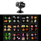 2-in-1 HD Remote Control Holiday Projector Lights（Free shipping）
