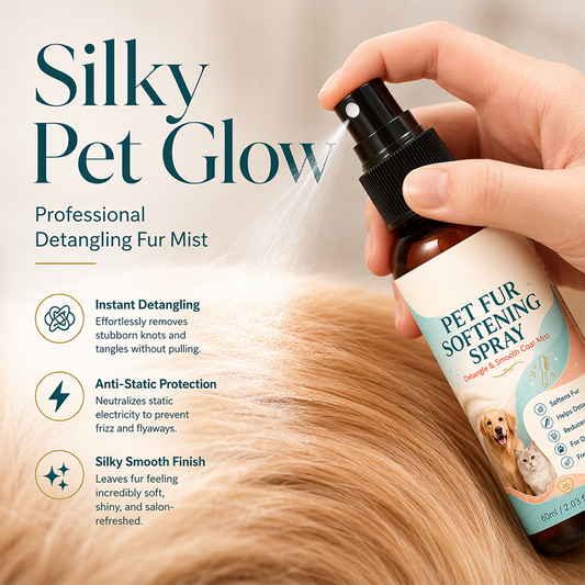 🔥🎁 Buy 2 Get 3 Free!! 🥳💞 Gentle Pet Coat Detangling & Anti-Static Spray