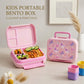 Kids Portable Multi-Compartment Bento Box