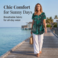 Women's Casual V-Neck Top