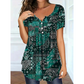 Women's Casual V-Neck Top