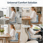 🪑🔧 2026 NEW: 50% OFF – Ergonomic Lumbar Cushion – Memory Foam – Spine Alignment – Pressure Relief – Skin-friendly Milk Silk – Universal – For Office, Car & Home 🛋️✨💪