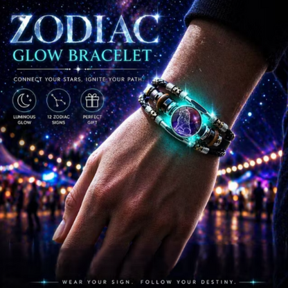 Night‑Glow Zodiac Bracelet