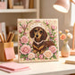 Brown Puppy Crystal Art DIY Kit