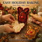 98-Design Christmas Mini Pie Mold