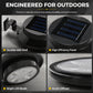 🔥🎁Buy 3, get 2 free🔥Outdoor Waterproof Solar LED Gutter Wall Lights
