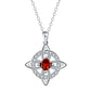 Elegant Celtic Knot Witch Knot Pendant Necklace